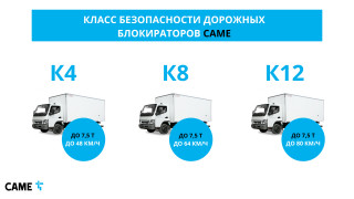 Преимущества дорожных блокираторов CAME